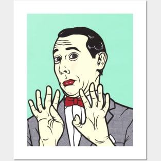 Pee Wee Herman Posters and Art